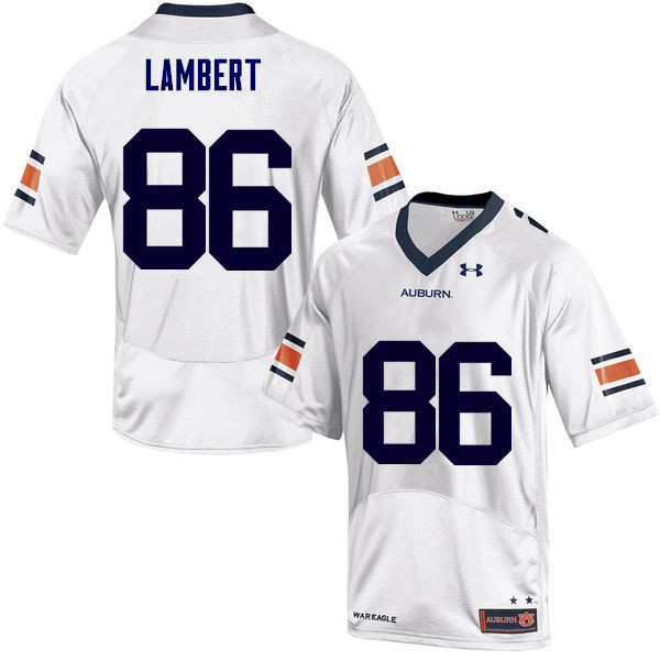 Auburn Tigers Men's DaVonte Lambert #86 White Under Armour Stitched College NCAA Authentic Football Jersey HZB1874SH